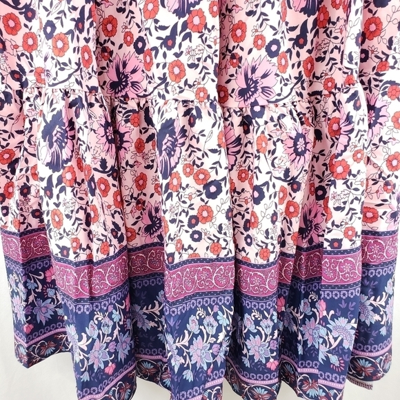 NEW Floral Boho Maxi Skirt - Picture 6 of 8